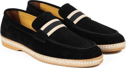 Hakiki Deri Erkek Günlük Ayakkabı, Loafer Ayakkabı, Hafif Ayakkabı Siyah 42