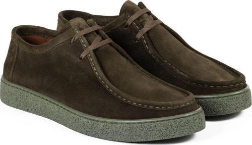 Hakiki Deri Erkek Yazlık Ayakkabı, Casual Ayakkabı, Günlük Ayakkabı Haki 40