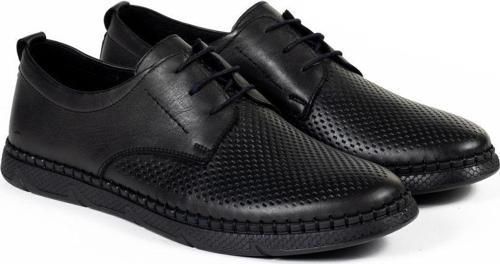 Erkek Hakiki Deri Yazlık Ayakkabı, Günlük Ayakkabı, Yazlık Ayakkabı Siyah 40