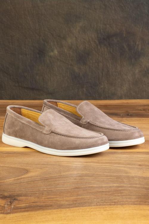 Erkek Hakiki Deri Ayakkabı, Günlük Ayakkabı, Yazlık Ayakkabı , Loafer Ayakkabı , Kum Kum 40