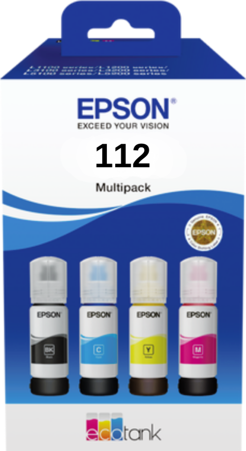112 / L6550 Orjinal Mürekkep Takımı