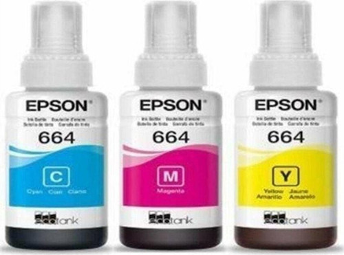 T664 /T6642/T6643/T6644/ L220 Orjinal Mürekkep 3 Renk Avantaj Paket