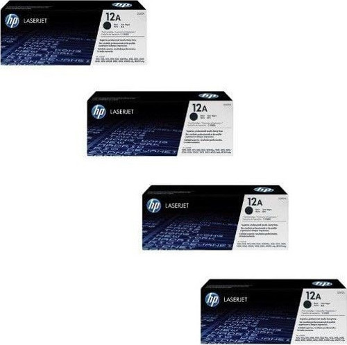 12A-Q2612A / 1010 Orjinal Toner 4'LÜ Avantaj Paket