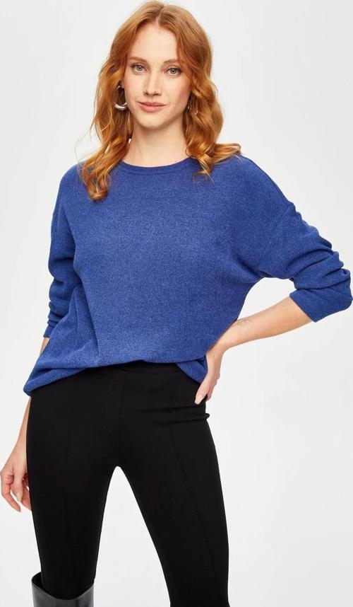 Triko Görünümlü Kadın Sweatshirt 69154