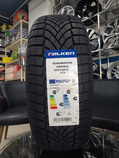205/55 R16 Tl 91H Eurowınter Hs02 Oto Kış Lastiği ( Üretim : 2023 )