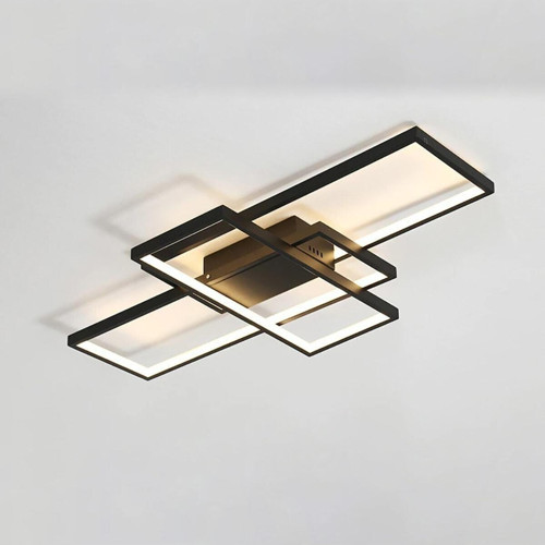 Tavan Led Avize Oblong Keskin Köşe Ø110 x 80 cm