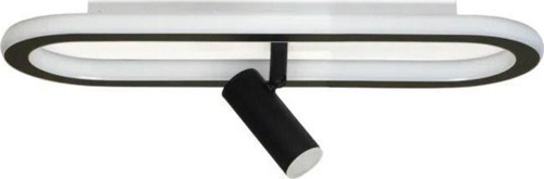 Led Avize Plafonyer Oval Spotlu 40 x 16 cm