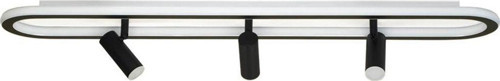 Led Avize Plafonyer Oval Spotlu 80 x 16 cm