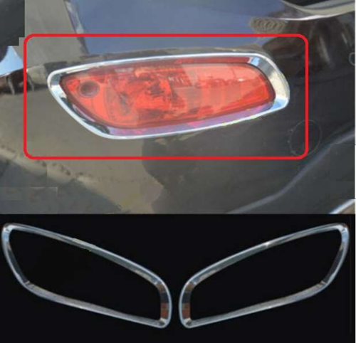 Hyundai Santa Uyumlu Fe 2006 2012 Arka Reflektör Çerçevesi Krom