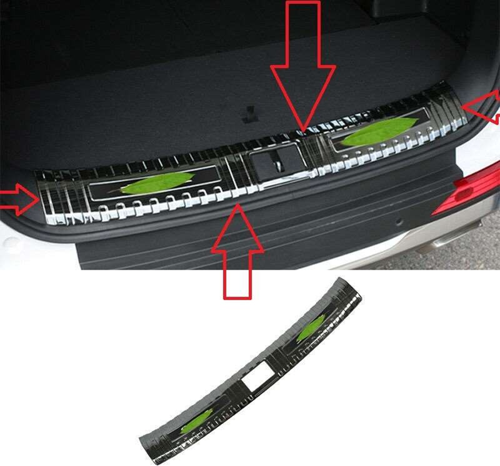 Hyundai Santa Uyumlu Fe 2006 2012 Arka Tampon Eşiği Krom
