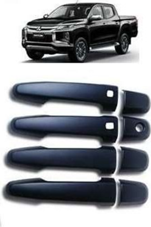 Mitsubishi L200 Uyumlu 2019 Sonrası Kapı Kolu ABS Siyah