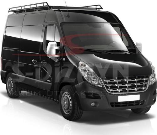 S-Dizayn Renault Master Abs Krom Ayna Kapağı 2 Prç 2011 Üzeri