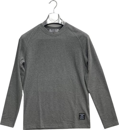 Little Polo Erkek Slim Fit Uzun Kol Sıfır Yaka Sweatshırt-6980