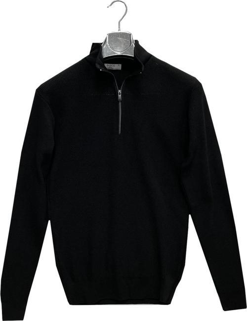 Baros Erkek Slim Fit Uzun Kol Dik Yaka Triko Kazak-6981
