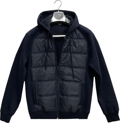 Lusso Erkek Slim Fit Uzun Kol Kapşonlu Sweatshırt-6985