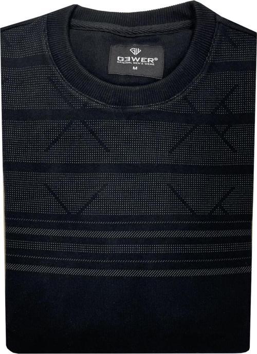 Regular Fit Erkek Sıfır Yaka Selanik Kazak-7023