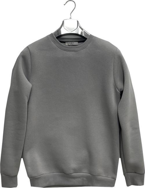 Baros Erkek Slim Fit Uzun Kol Sıfır Yaka Sweatshırt-6967
