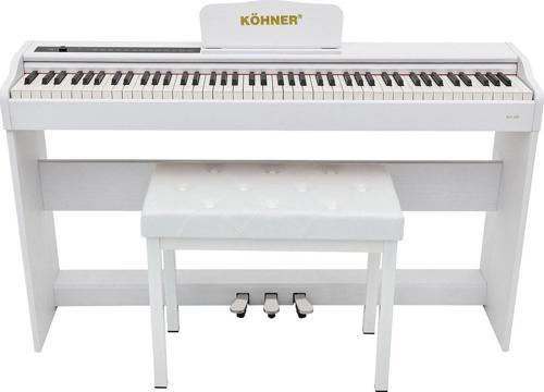 SLP-225 WH Dijital Konsol Piyano (88 Tuşlu, Tuş Hassasiyeti, Bluetooth) - Kulaklık ve Tabure Hediyeli