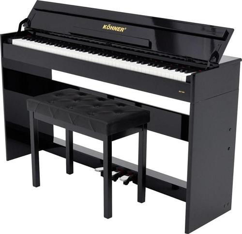 SLP-245 BK Dijital Konsol Piyano (88 Tuşlu, Tuş Hassasiyeti, Kapaklı) - Kulaklık ve Tabure Hediyeli