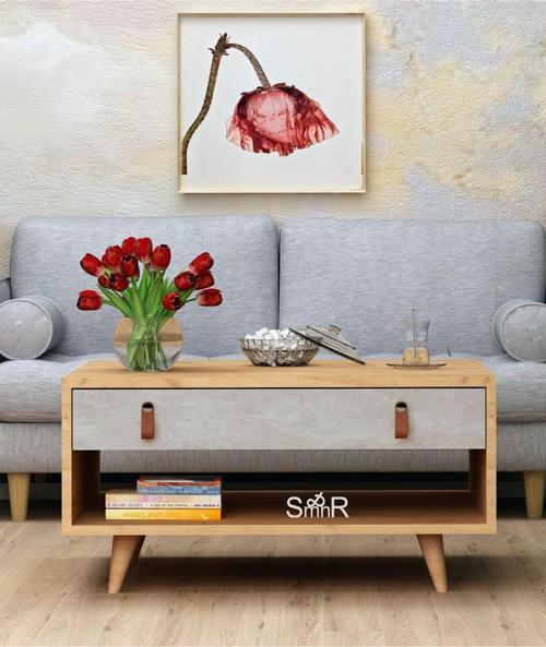 Betong Plus-Brida Orta Sehpa 40x80x80 cm