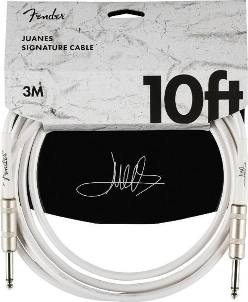 Juanes 3m Luna White Enstrüman Kablosu