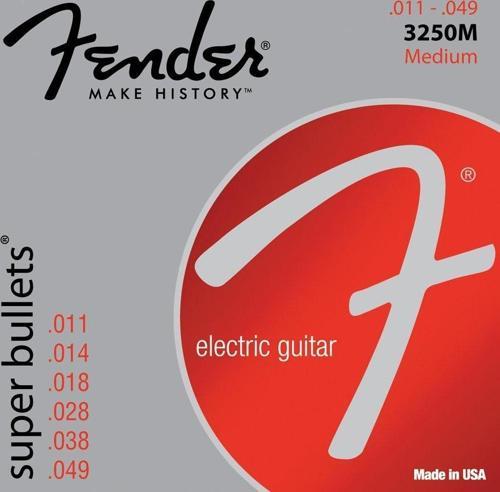 Super Bullet Strings Nickel Plated Steel Bullet End 3250M .011-.049 Elektro Gitar Teli