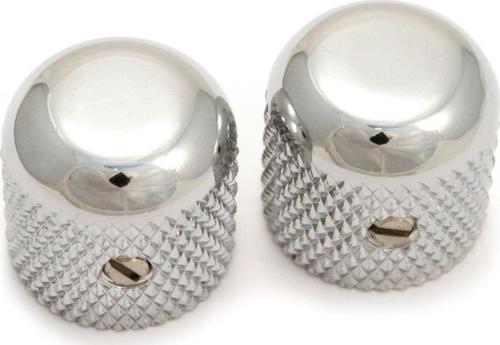 Pure Vintage 52 Telecaster Knurled 2 Chrome Kontrol Düğmesi