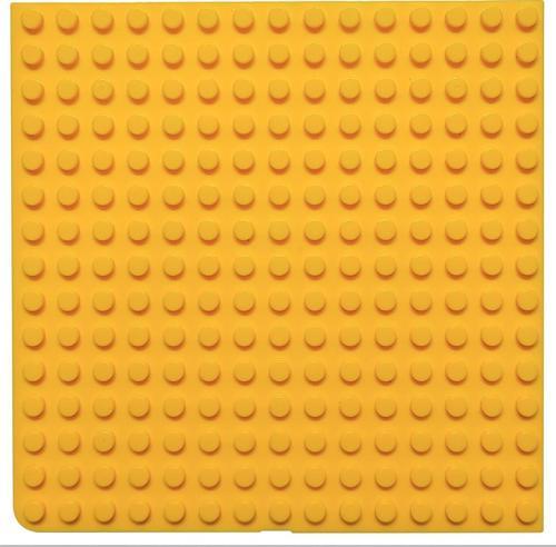 LegoDuploUyumlu Büyük Zemin Sarı