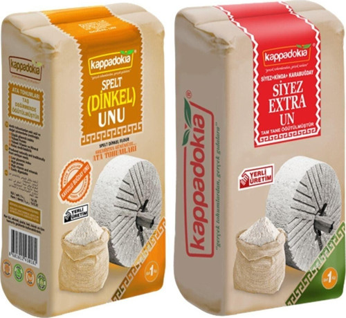 Siyez Extra 1 Kg + Kızıl Buğday (Spelt) 1 Kg