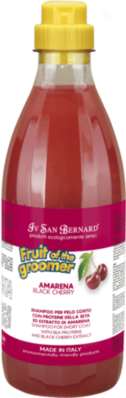Black Cherry Shampoo Short Hair Kısa Tüylü Kedi ve Köpekler İçin Vişneli Şampuan 500 ml