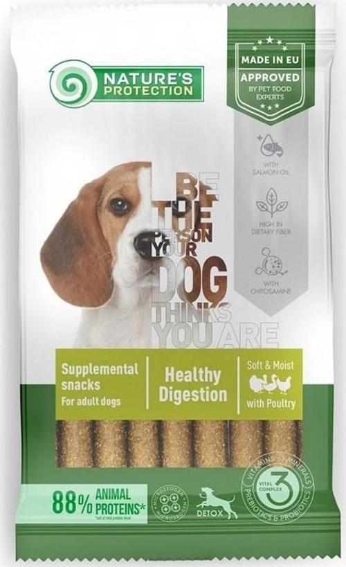 Nature's Protection Sensitive Yetişkin Köpekler İçin Kümes Hayvanlı Atıştırmalık 110 Gr