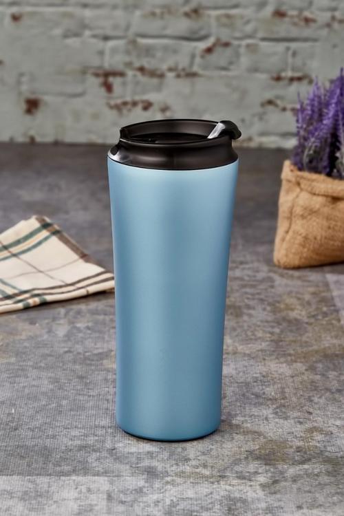 Durables Cooker CKR-2050 Mavi 400 ML Bardaklı Paslanmaz Çelik Termos