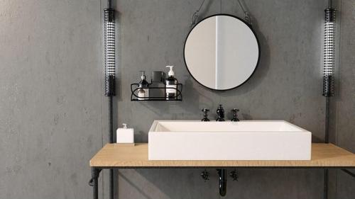 DC-5554 Dekoratif Banyo Mutfak Balkon Çok Kullanışlı Siyah Metal Sepet Vida Yok