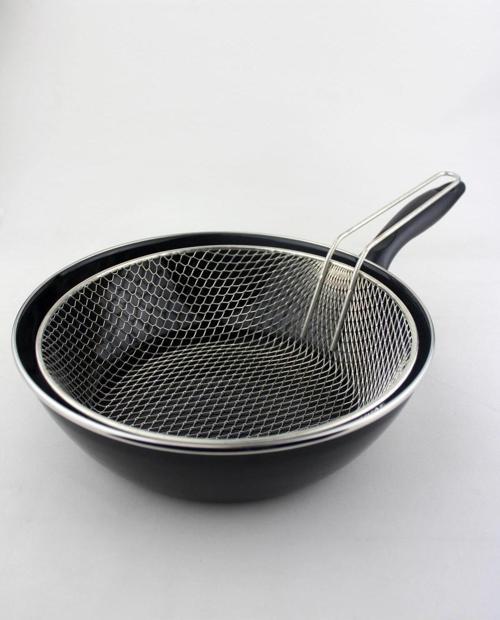 Alev Alv010 Telli Lüks Fritöz Wok Tava