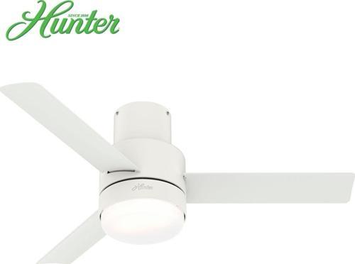 Gilmour Mat Beyaz - 132 Cm. Aydınlatmalı Ve Uzaktan Kumandalı Nemli Dış Mekan Tavan Vantilatörü