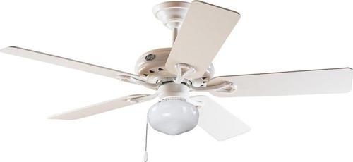 Savoy Beyaz - 132 Cm. Beyaz Renkli Küre Cam Aydınlatmalı Tavan Vantilatörü
