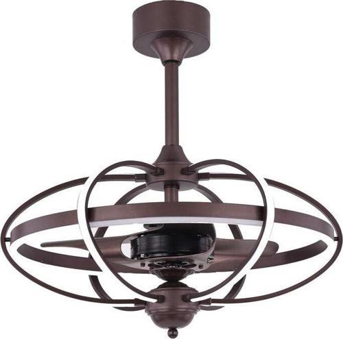 Ayvalık Dc Motor - 56 Cm. Led Aydınlatmalı Ve Uzaktan Kumandalı Tavan Vantilatörü