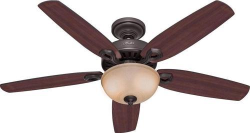 Builders Deluxe Çağdaş Bronz 132 Cm. Aydınlatmalı Tavan Vantilatörü