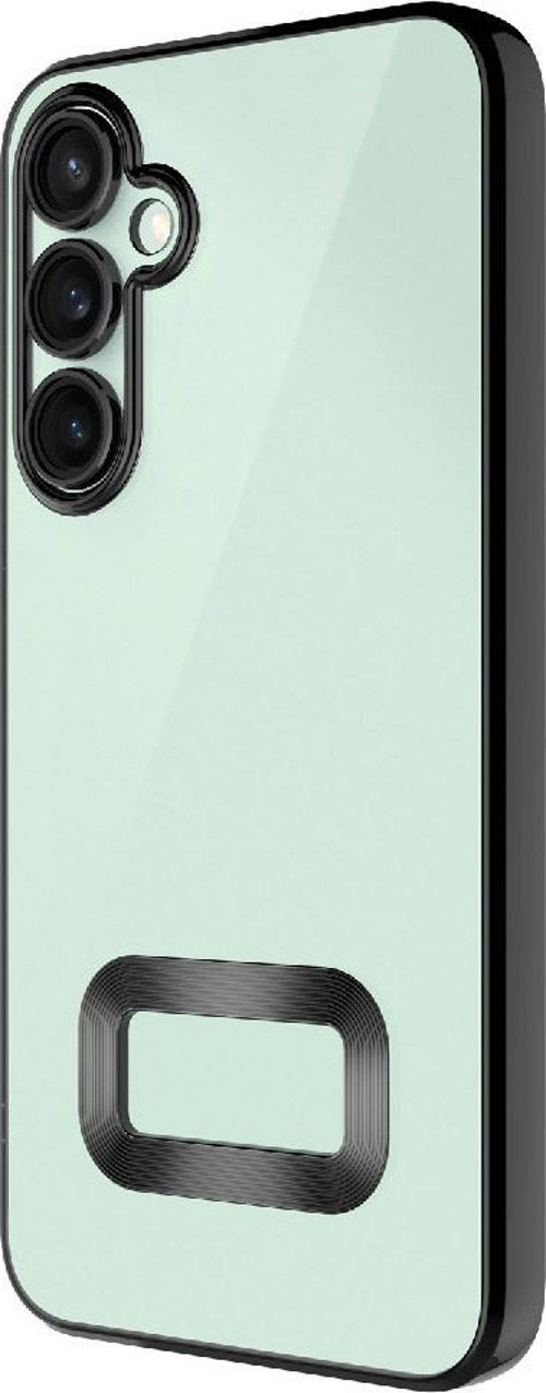 Galaxy A56 Kılıf Köşeleri Renkli Şeffaf Kamera Korumalı Silikon Luxury Kapak