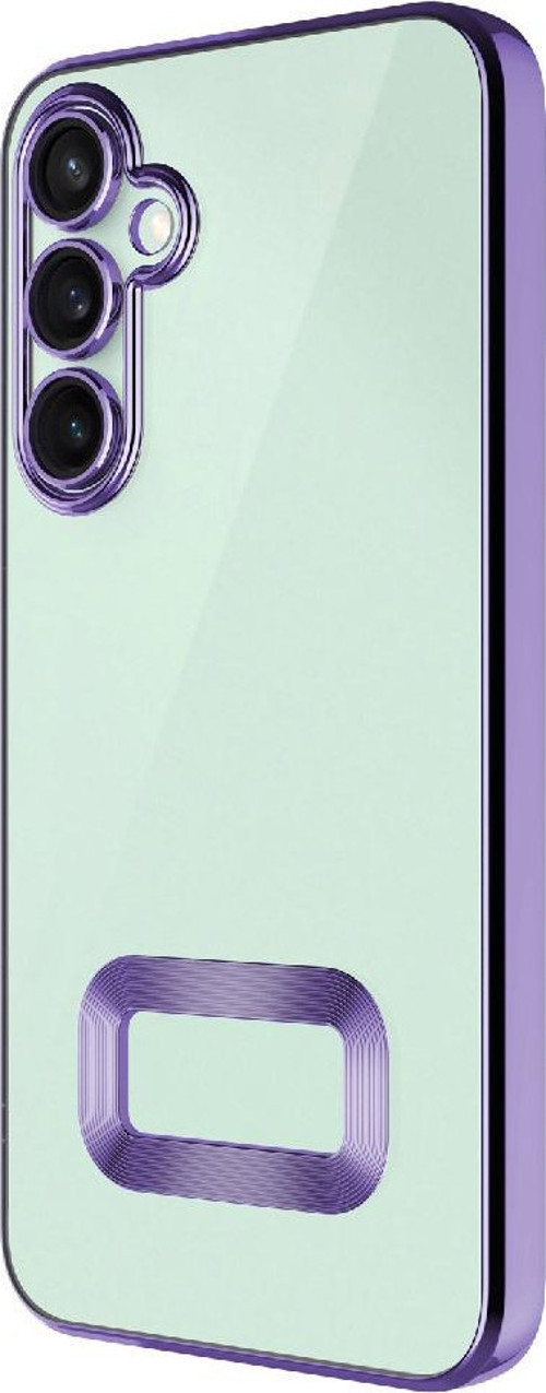 Galaxy A56 Kılıf Köşeleri Renkli Şeffaf Kamera Korumalı Silikon Luxury Kapak