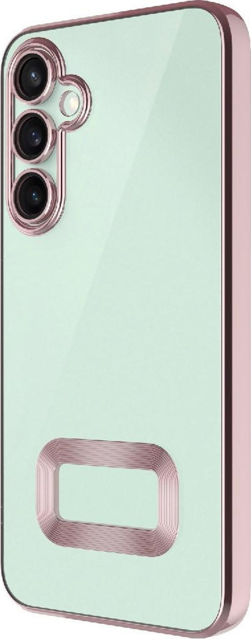 Galaxy A56 Kılıf Köşeleri Renkli Şeffaf Kamera Korumalı Silikon Luxury Kapak