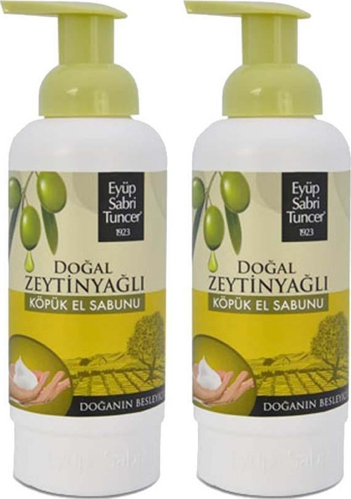 Zeytinyağlı Köpük El Sabunu 500 ml x 2