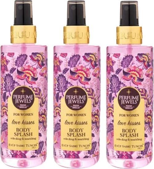 Pj Body Splash Love Kisses 250 ml x 3