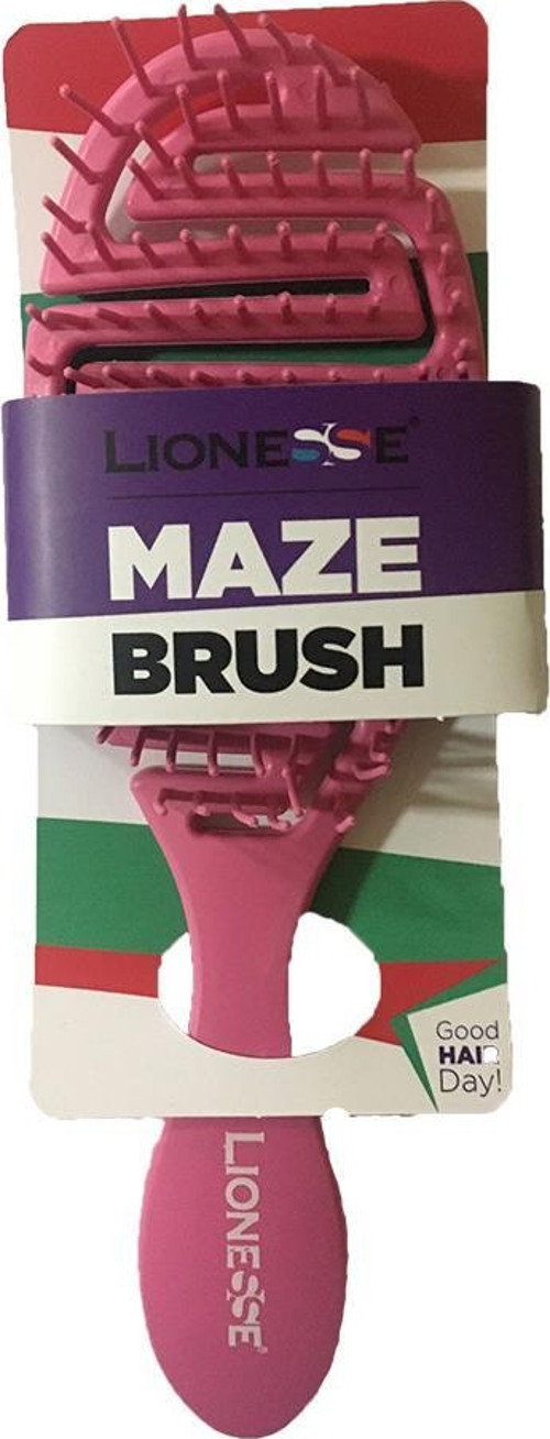 Lionesse Saç Fırçası Oval Pembe