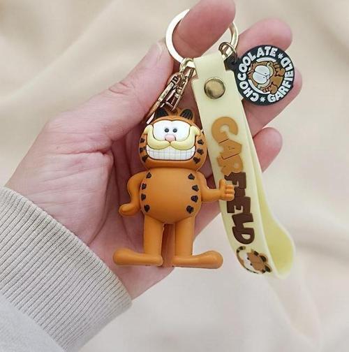 Anahtarlık Kedi Garfield Anahtarlık Ve Çanta Aksesuarı 