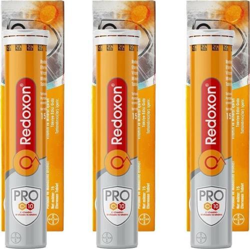 Redoxon Pro Vitamin C 1000mg Efervesan 15 Tablet | 3 Adet