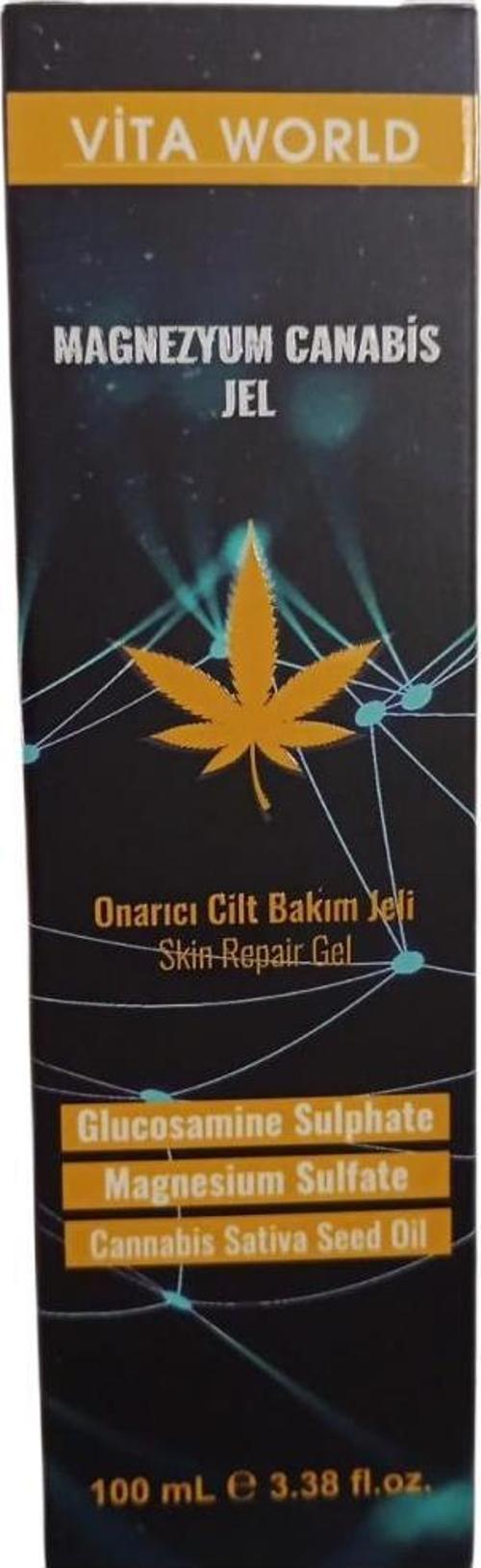 World Glukozomin Magnezyum Cannabis Jel 100ml