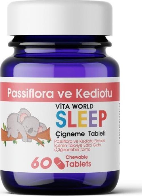 World Passiflora Sleep 60 Çiğneme Tablet