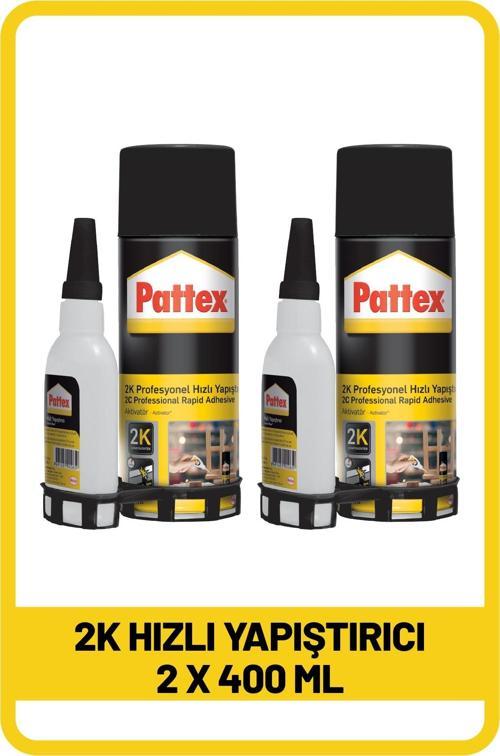 2K Hızlı Yapıştırıcı 400ml x 2 Adet