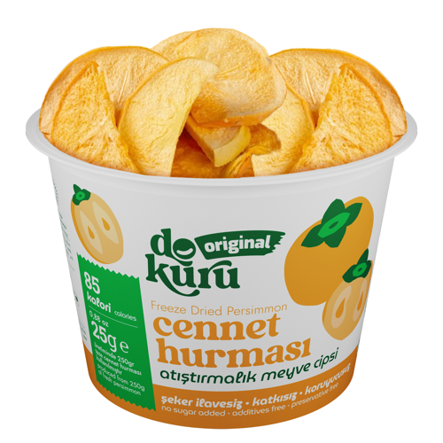 Original Cennet Hurması Atıştırmalık Meyve Cipsi